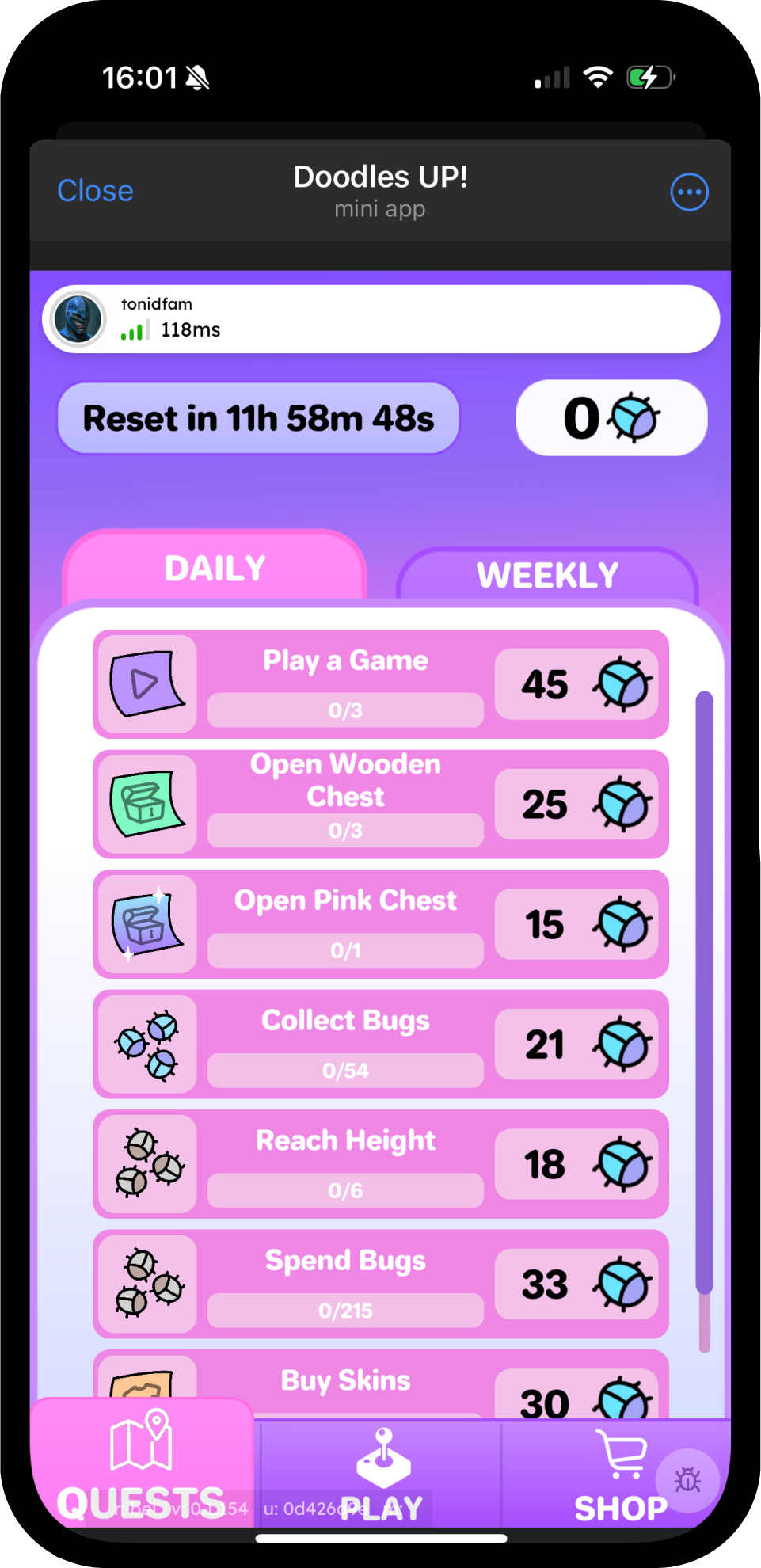 Screenshot of Doodles UP!