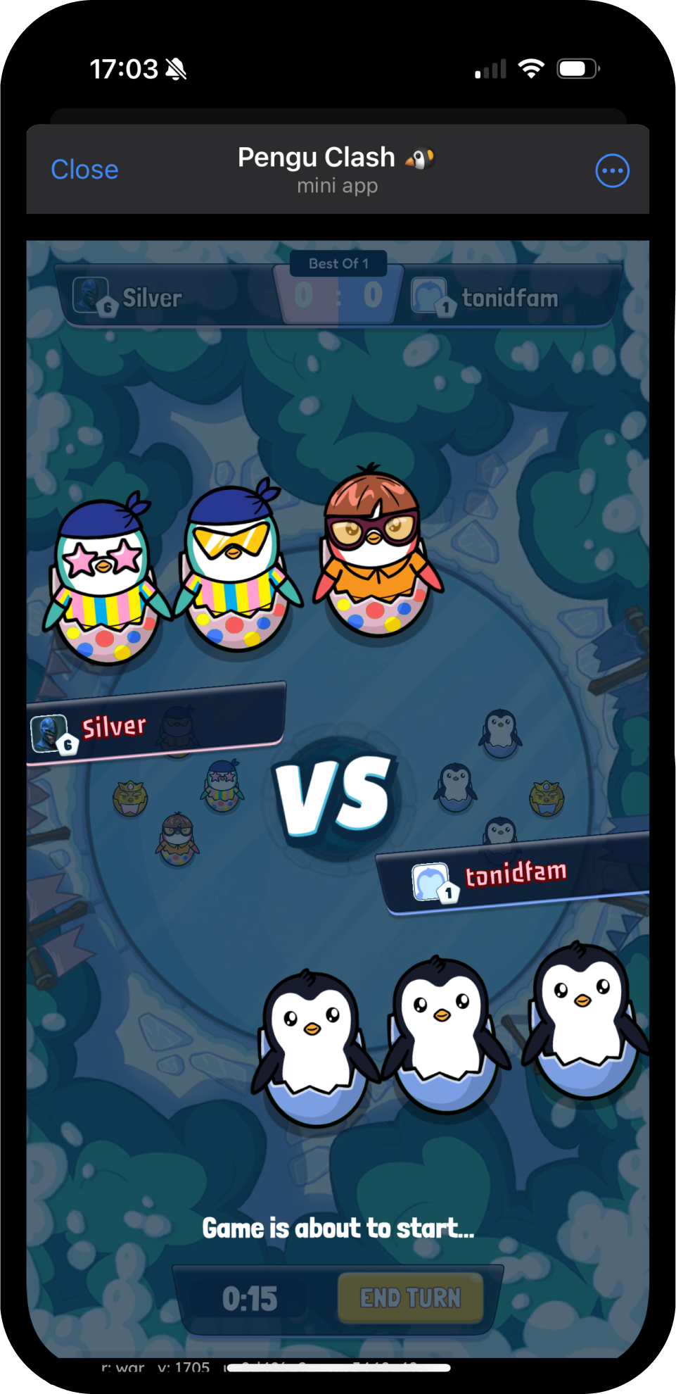 Screenshot of Pengu Clash