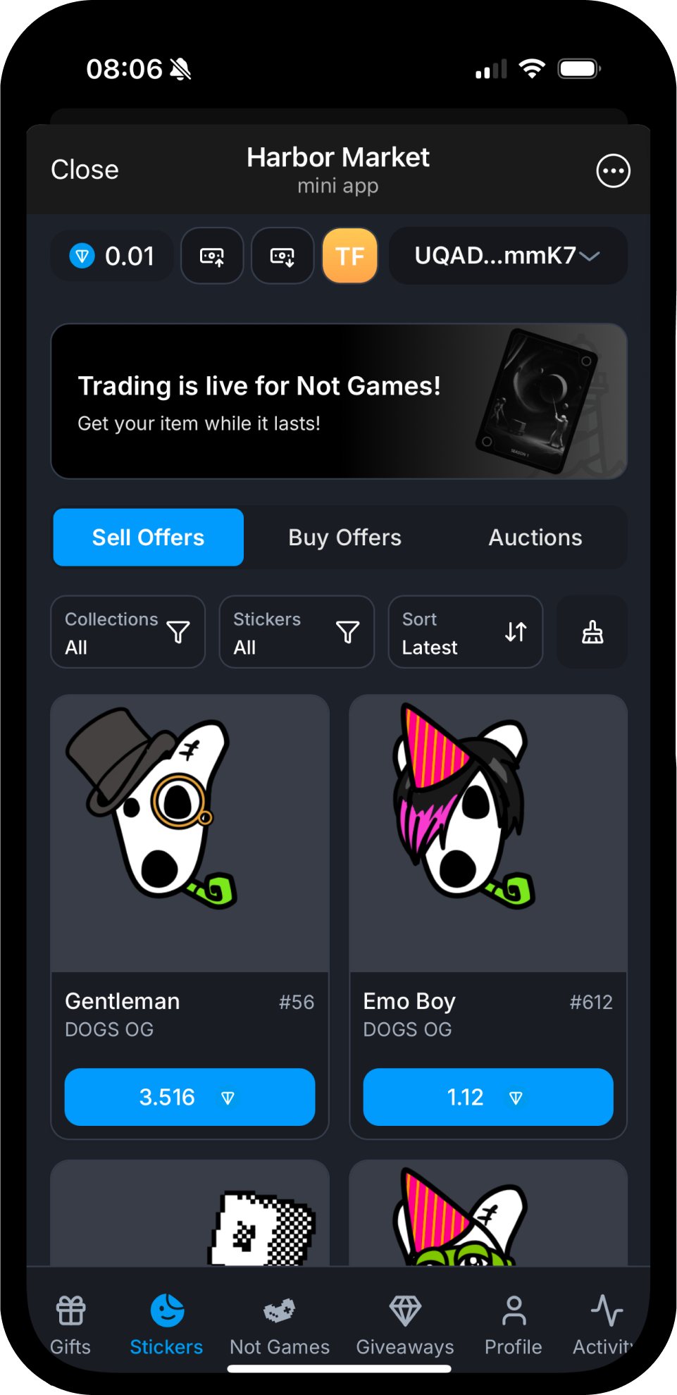 Screenshot of Harbor Market